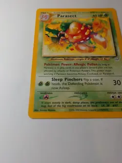 Pokemon TCG Parasect Neo Revelation 35/64 Regular Unlimited Uncommon D1 - Image 5