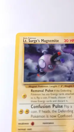Pokemon TCG Lt. Surge's Magnemite Gym Heroes 50/132 Regular - Image 2