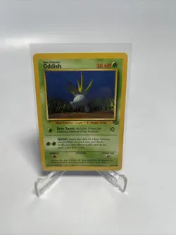 Pokemon Card Oddish 58/64 Jungle Unlimited WOTC Common LP-NM - Image 1