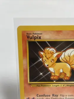 Vulpix 68/102 Base Set Unlimited Vintage WOTC Pokemon Card Near Mint - Image 3