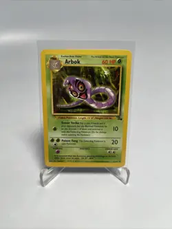 ARBOK - Fossil Set - 31/62 - Uncommon - Pokemon Card - Unlimited Edition - NM - Image 1