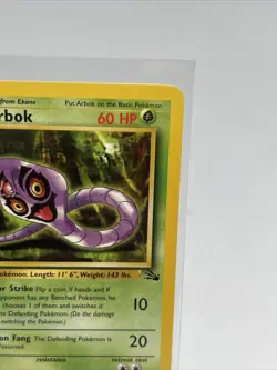 ARBOK - Fossil Set - 31/62 - Uncommon - Pokemon Card - Unlimited Edition - NM - Image 4