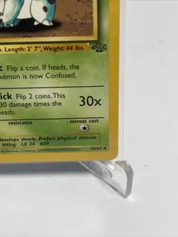 Nidorina | 40/64 | NM/Mint | Jungle | Pokemon Card - Image 5