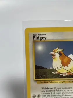 PIDGEY - Base Set - 57/102 - Common - Pokemon Card - Unlimited Edition - NM - Image 3