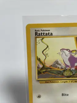 Pokemon TCG - Rattata - Base Set Unlimited - 61/102 Common - Near Mint - Image 3