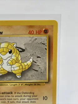 Sandshrew Unlimited Pokemon Base Set Common Card 62/102 NM Near Mint WOTC - Image 4