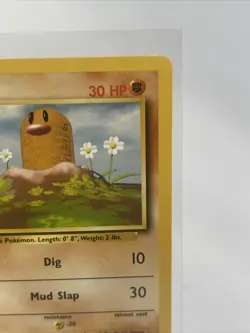 Diglett 47/102 Common Base Set Unlimited Pokemon 1999 WOTC Vintage NM - Image 4