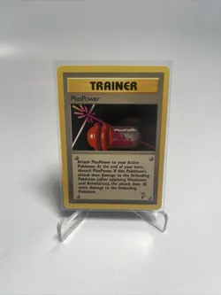 PLUSPOWER - Base Set 2 - 113/130 - Uncommon - Pokemon Card - Unlimited Ed NM - Image 1