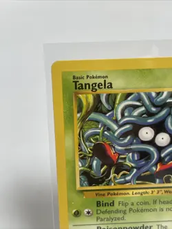Tangela 66/102 Base Set Unlimited Pokemon 1999 WOTC NM - Image 3