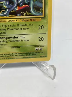 Tangela 66/102 Base Set Unlimited Pokemon 1999 WOTC NM - Image 5