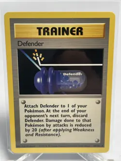 Pokemon Defender 80/102 BS Base Set Unlimited LP-NM - Image 2