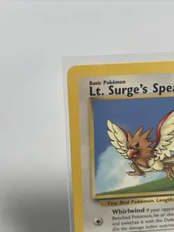 Pokemon WOTC Lt. Surge's Spearow 83/132 Gym Heroes Set UNLIMITED Common NM - Image 3