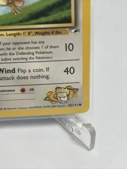 Pokemon WOTC Lt. Surge's Spearow 83/132 Gym Heroes Set UNLIMITED Common NM - Image 5