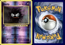 Pokemon TCG Gastly Reverse Holo 47/108 XY Evolutions VLP 2016 - Image 1