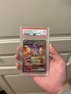 PSA 9 Mint 2024 Raging Bolt ex 208/162 Sv05: Temporal Forces, SIR Pokemon 🔥 - Image 1