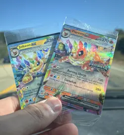 Flareon ex 014/131 & Jolteon 030/131 Prismatic Evolutions Promo Lot Pokemon TCG - Image 1
