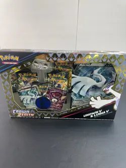 Pokemon Crown Zenith Unown V & Lugia V Special Collection Box New Sealed RARE - Image 1