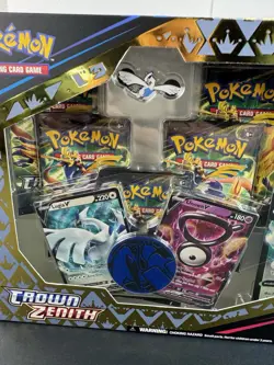 Pokemon Crown Zenith Unown V & Lugia V Special Collection Box New Sealed RARE - Image 2