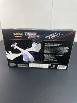 Pokemon Crown Zenith Unown V & Lugia V Special Collection Box New Sealed RARE - Image 4