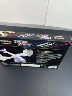 Pokemon Crown Zenith Unown V & Lugia V Special Collection Box New Sealed RARE - Image 5