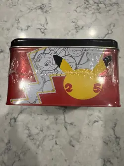 Pokemon celebrations 25th anniversary collector chest (lunch box) x1 820650809415 - Image 4