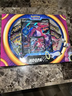 Pokemon TCG: Hoopa V Box New Sealed Evolving Skies Fusion Strike - Image 1