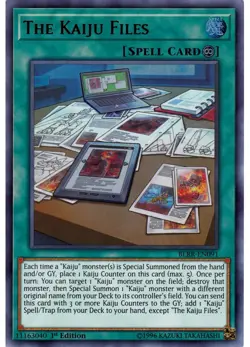 Yugioh - The Kaiju Files (Ultra Rare) (1st Edition) - BLRR-EN091 P - Image 1