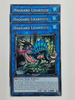 Yu Gi Oh - 3x MP25-EN204 Haggard Lizardose - Ultra Rare - Image 1