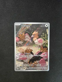 SPEAROW - 151/132 - MEGA EVOLUTIONS - ILLUSTRATION RARE - POKEMON CARD - Image 1