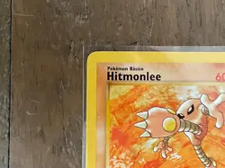 ~ESP~ SPANISH Hitmonlee Fossil 22 Unlimited Pokemon Card 1st edition - Image 3