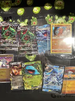 Korean Pokemon Card Lot - Image 1