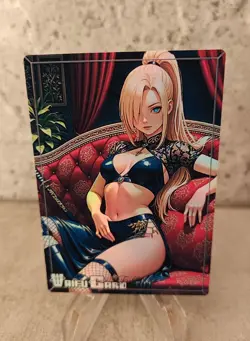 Ino Trading Card Waifu Goddess Story Anime Girl holo Karte Manga Full Art - Image 1