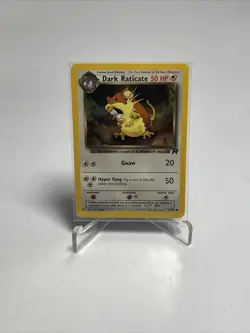 Dark Raticate 51/82 Unlimited Team Rocket NM-Mint Vintage Pokemon Card - Image 1