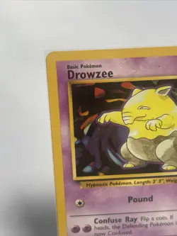 Drowzee (49/102) ~ NM [Base Set Unlimited] Vintage 1999 -WotC- Pokemon TCG Card - Image 3