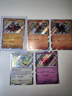 Pokemon S&V Paldean Fates 7 Card Lot. Hawlucha, Charcadet, Tinkatink, Etc NM-MT - Image 2