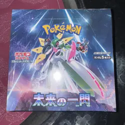 Pokemon Future Flash Booster Box Sealed With Shrink Sv4M Pokemon Card Game - Image 1