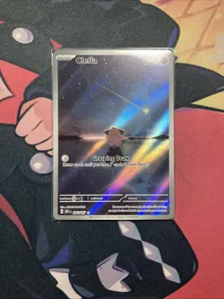 202/197 Clefairy Pokemon Card Grasping Draw Psychic Type - Image 1