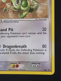 Flygon #025 E-League Black Star Promo Pokemon Card Rare TCG NM/Mint +FREE Mew #8 - Image 5