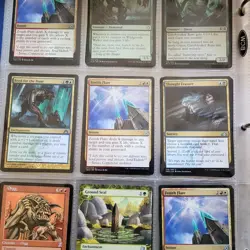 8 Pages of MODERN Era Cards Collection in Binder with an extra 1000 Bulk MTG Lot - Image 2