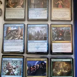 8 Pages of MODERN Era Cards Collection in Binder with an extra 1000 Bulk MTG Lot - Image 3