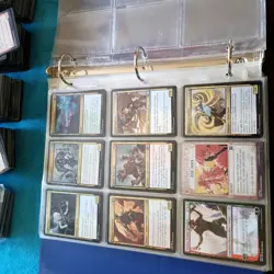 8 Pages of MODERN Era Cards Collection in Binder with an extra 1000 Bulk MTG Lot - Image 5