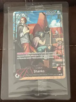 One Piece Shanks Promo Card PSA July 2025 SEALED - Image 1