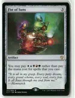 Magic The Gathering Fist of Suns Commander 2017 #211 - Image 1