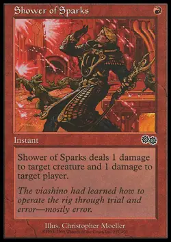 Shower of Sparks x4 4x Urza's Saga NM MTG - Image 1