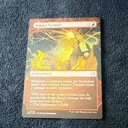 Impact Tremors Wilds of Eldraine: Enchanting Tales Foil Near Mint 44 - Image 1