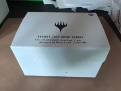 Secret Lair Drop The Unfathomable Crushing Brutality Of Basic Land - Foil - Image 1