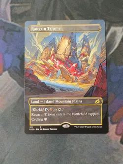 Raugrin Triome - Borderless Showcase| Ikoria | NM | MTG - Image 1
