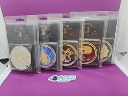 MTG Flying Tricycle Mana Symbol Life Counter Top Plate Set Of 5 Rare *CCGHouse* - Image 1