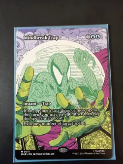 Mindbreak Trap - #011 Regular (Borderless) Marvel Universe Spider Man - Mtg - Image 1