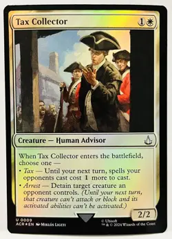 MTG Tax Collector -#9- Universes Beyond: Assassin's Creed- FOIL- NM - Image 1